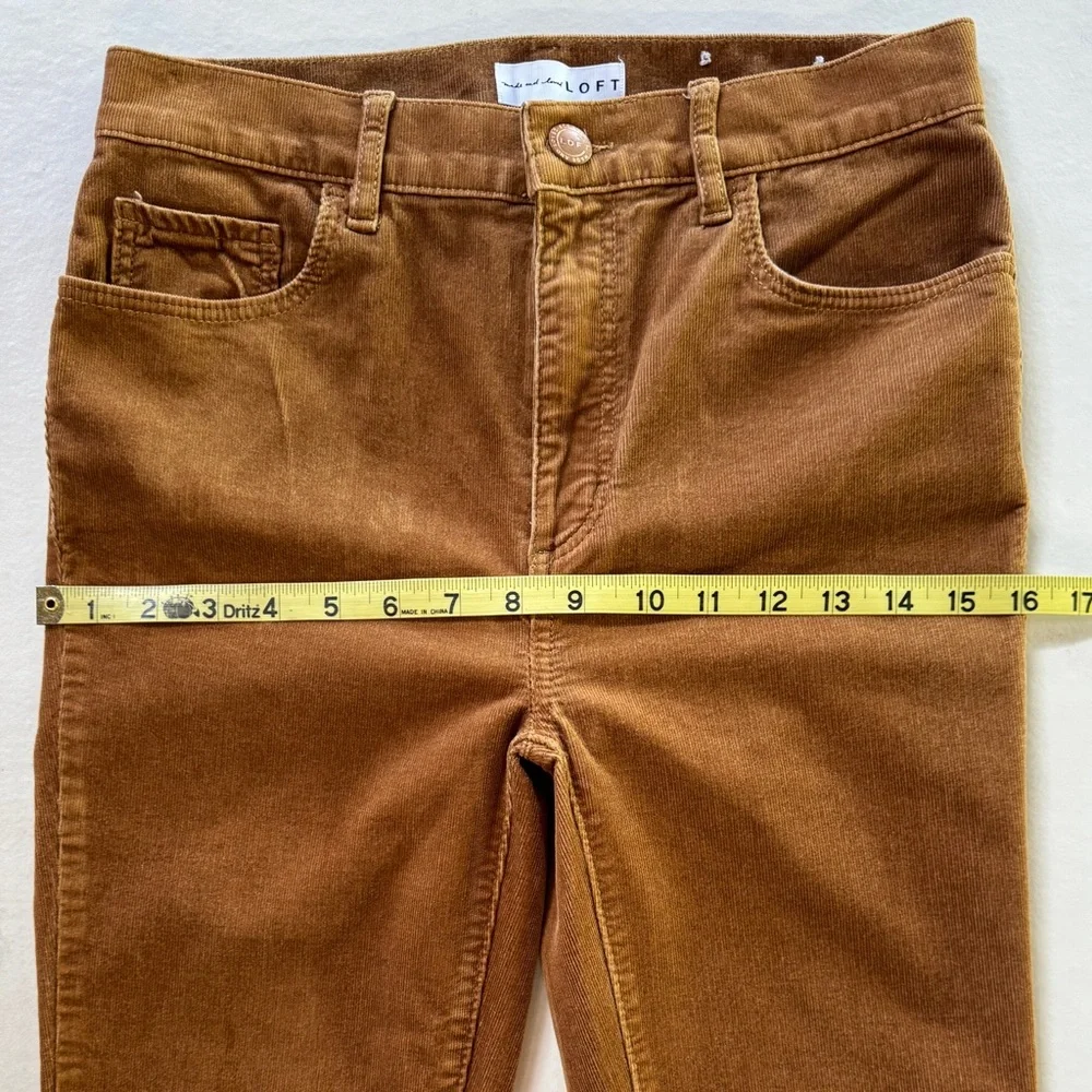 LOFT Corduroy High-Waist Skinny Pants (26/2) - Picture 9 of 15